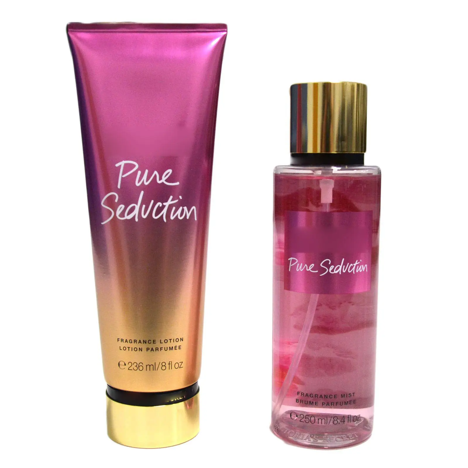 Body Spray 2pcs Set Top Sale Newest Design 125ml Body Mist 125ml Body Lotion