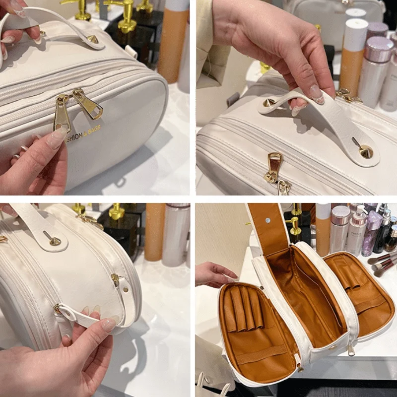 Factory Direct Sale Customized Waterproof Travel Pouch Brushes Bag Personalizada Viagem Makeup Women Necessaires