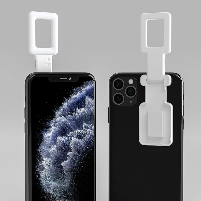 New arrival wholesale Customized logo 3000k-6000k portable selfie led ring light for phone case