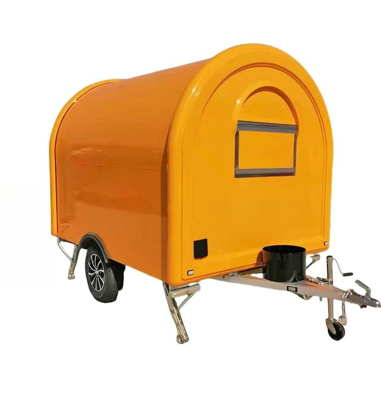 Automatic Sales Beer Coffee Hot Dogs Fully Equipped Kitchen Food Truck Outdoor Fast Food Trailer Mobile Food Catering Trailer