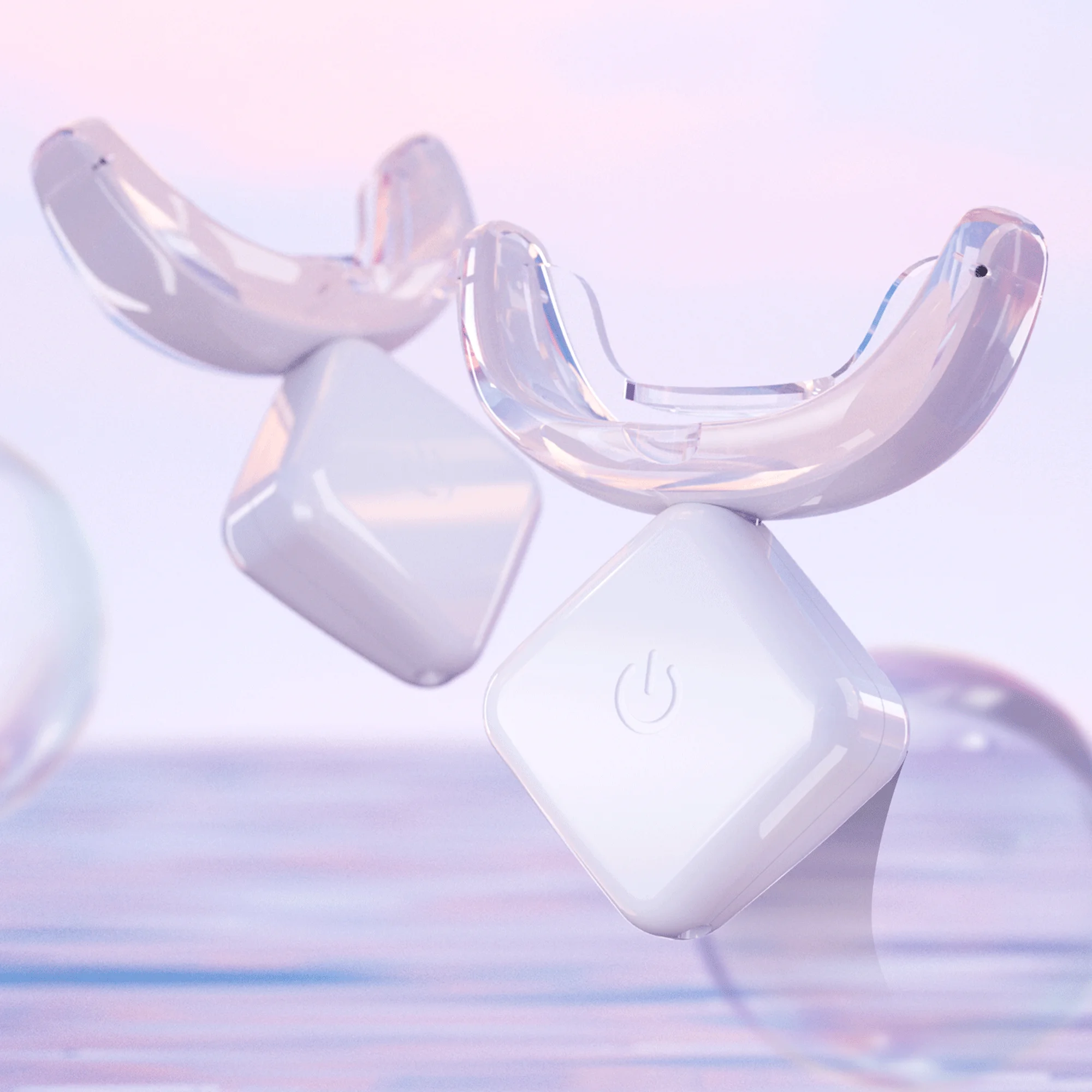 Double White peroxide hydrogen teeth whitening kit with led light clinic home led teeth whitening kit