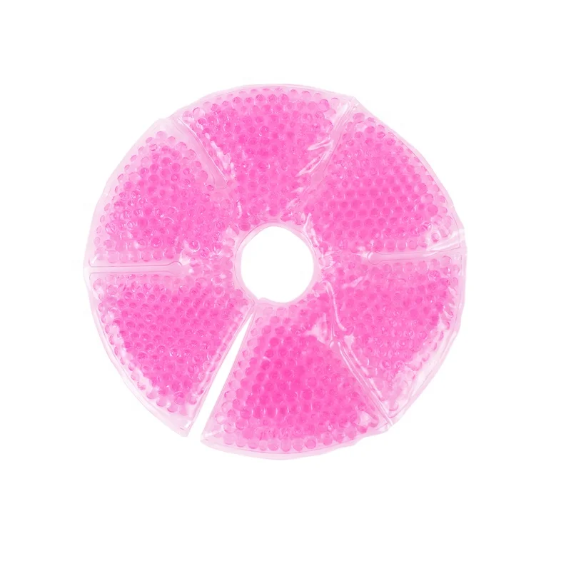 CSI OEM Reusable Nursing Pads Breast Feeding Gel Beads Hot Cold Pack Breast Pads