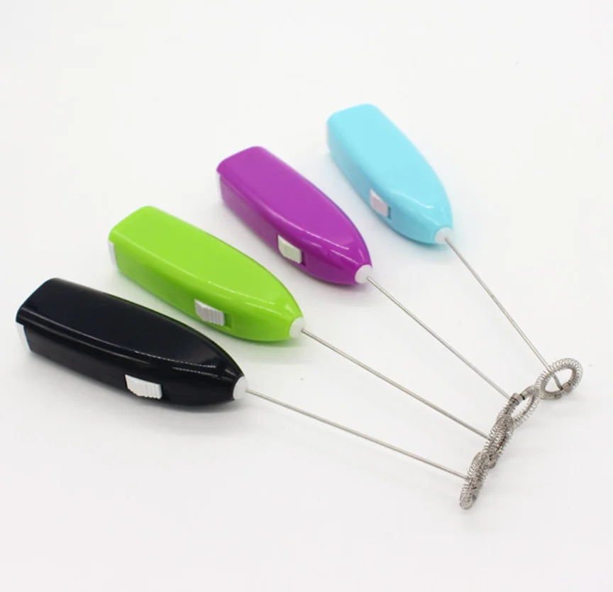 Аккумулятор многоразовый пластиковый вспениватель молока электрический ручной кухонный инструмент и