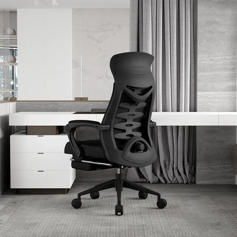 office chair Wesome manager executive office furniture ergonomic chair fabric mesh chair with foot rest