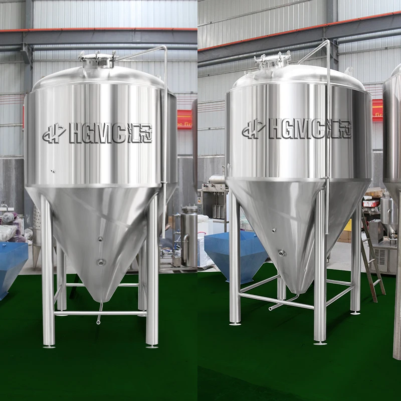 Stainless steel 2000L 5000L 10000L 20000L dimple jacket wine fermenter bright tank brewery beer fermentation tank