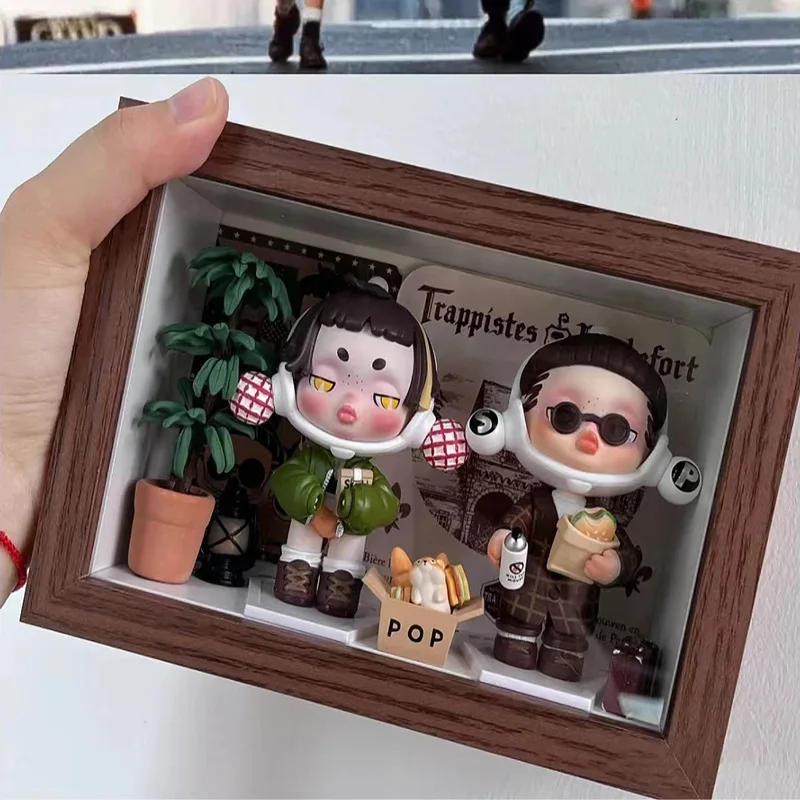 Hollow acrylic specimen 3D picture frame Diy Display shadow box frame wholesale