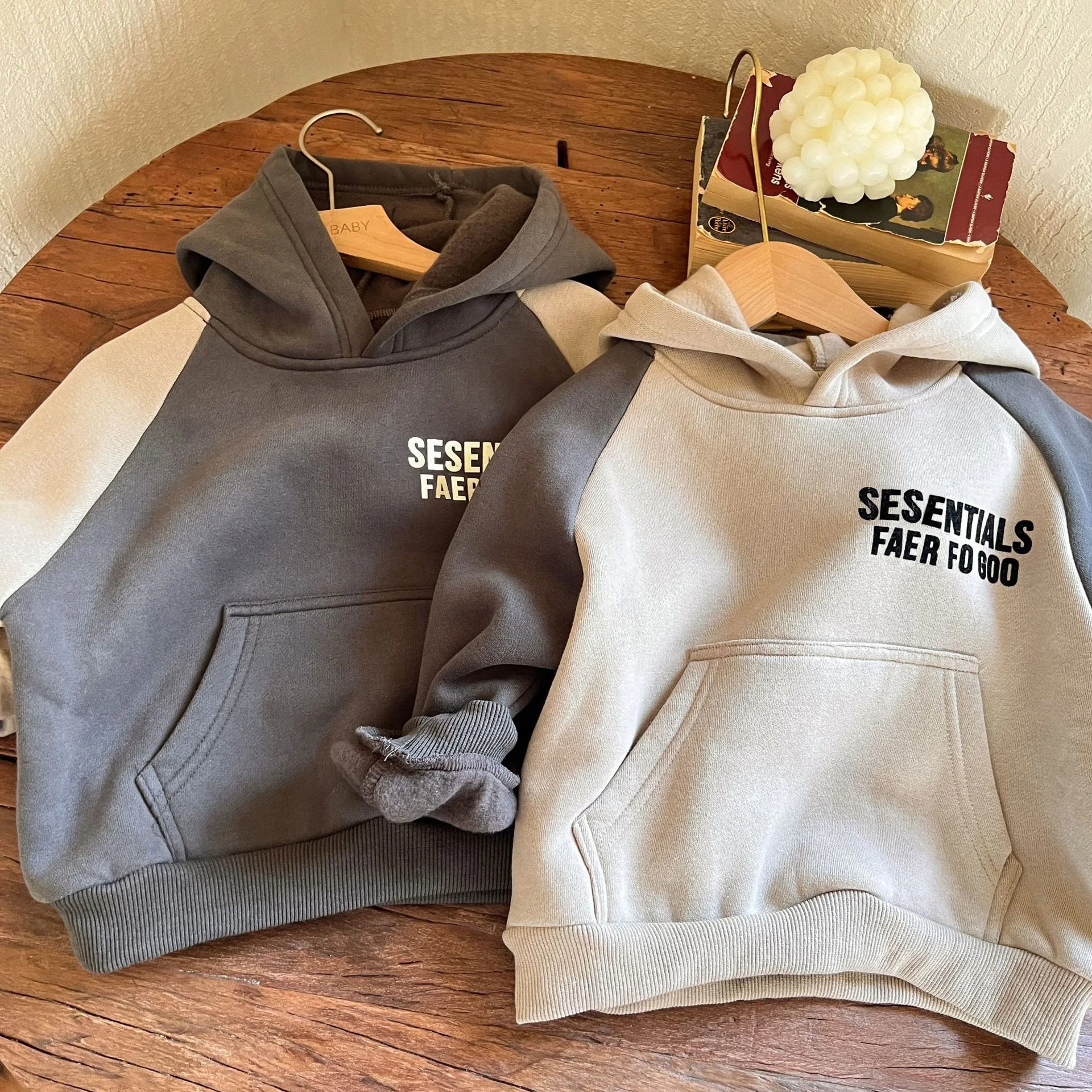 Ootd for Kid children Autumn Fashion Letter Long Sleeve hoodie sweatshirt