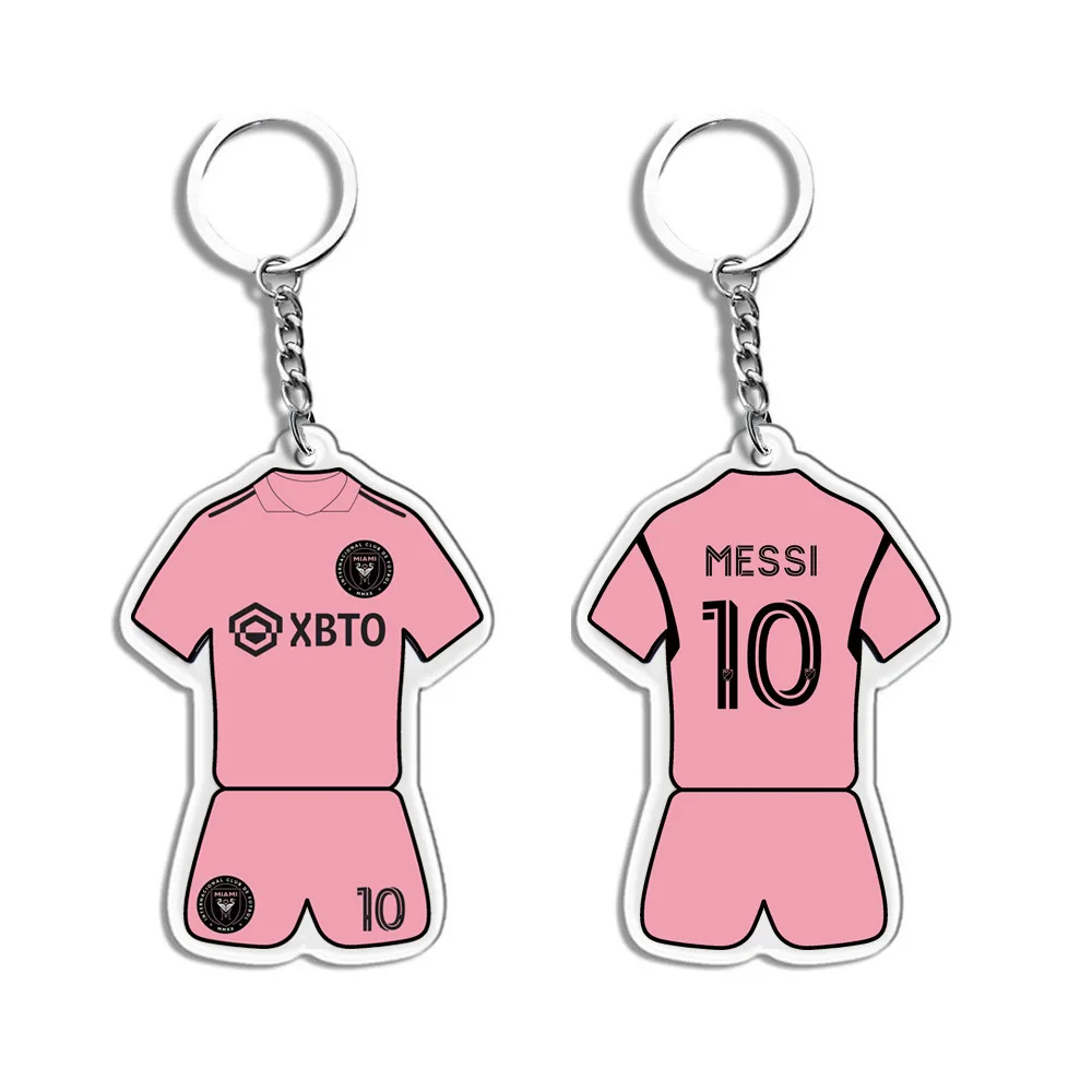 Wholesale Custom Baseball Softball Basketball Acrylic key chain shirt shape acrylic keychain  gifts for sports Favor