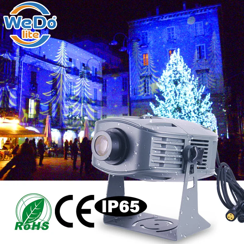 Waterproof IP65 Logo Gobo Projector Advertising Christmas Light Outdoor 300w LED Gobo Projector Outdoor