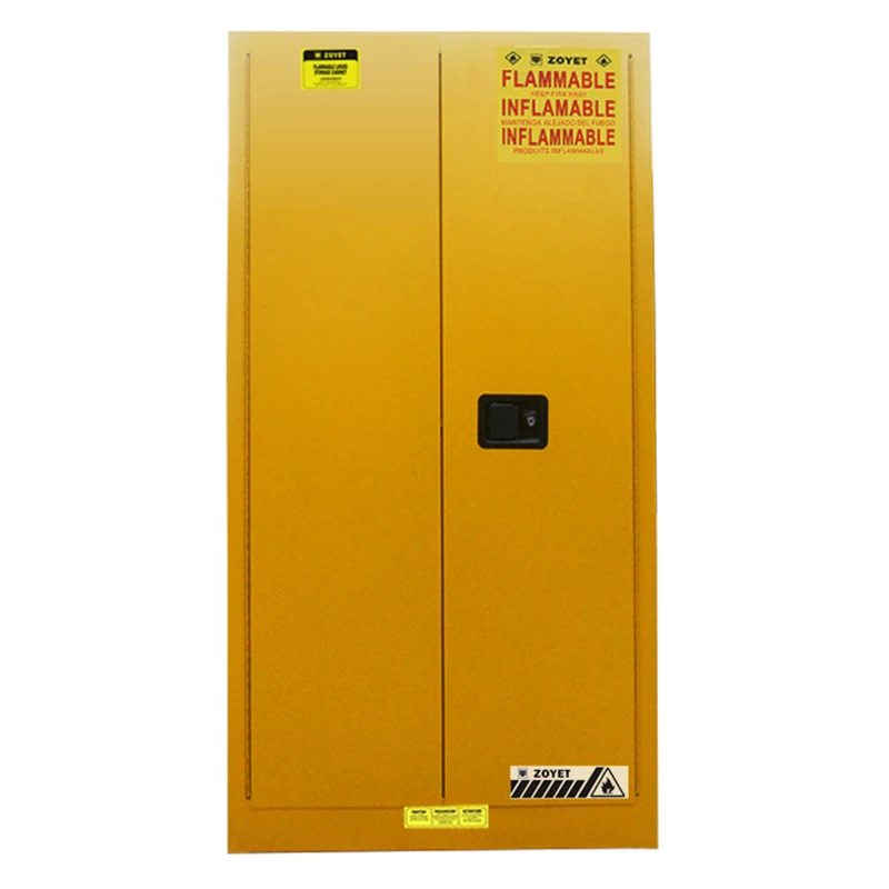 ZOYET вертикальные 200L барабанные шкафы безопасности для хранения масляных барабанов