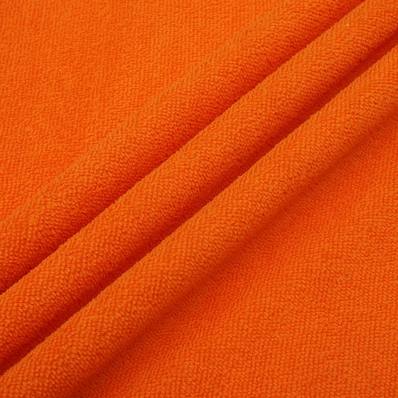 The Manufacturer Supplies Colored Striped Knitted Quick Drying Polyester Towel Cloth