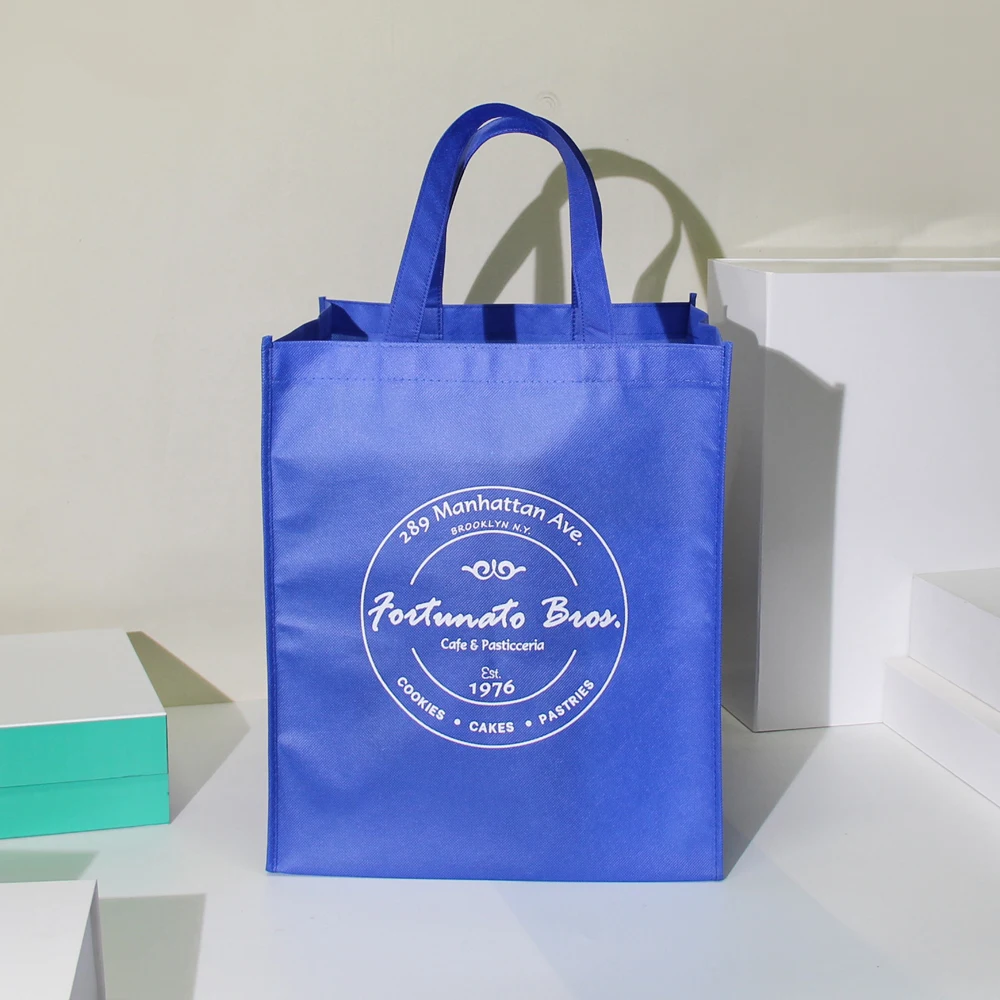 Reusable Eco Friendly Non Woven Bag Laminated Shopping Bag Non-woven Fabric Shopping Bag with Logo