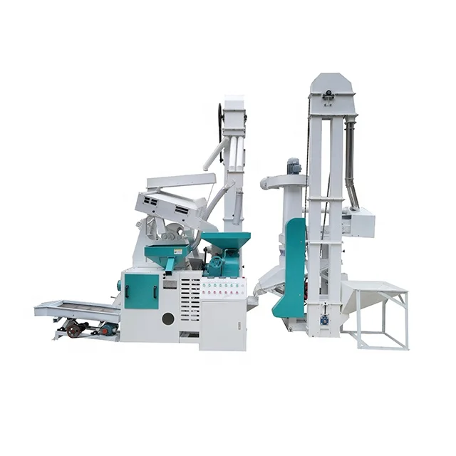 600-800kg/hour Automatic Multi-functional Paddy Rice Grain Processing Milling Equipment Price Combined Rice Milling Machine
