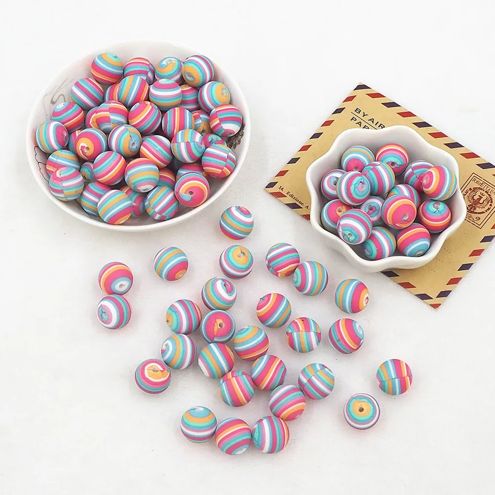 Buy 15mm Newborn Perle Teething Beads For Jewelry Making Baby Products DIY Round Silicone Beads