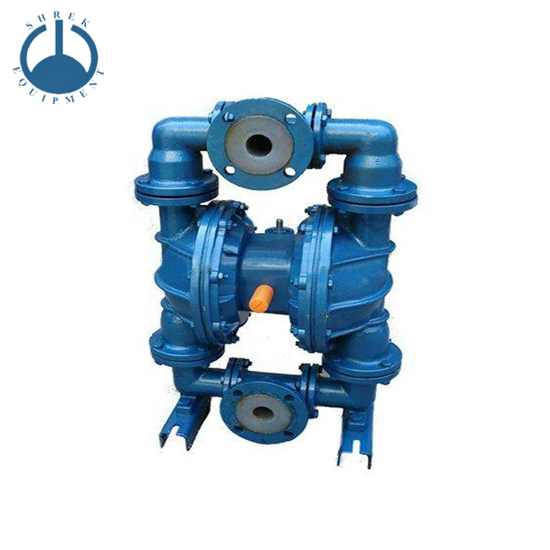 Top quality CE certified  QBYC-F46 fluorine-lined pneumatic diaphragm pump | fluorine-lined electric diaphragm pump