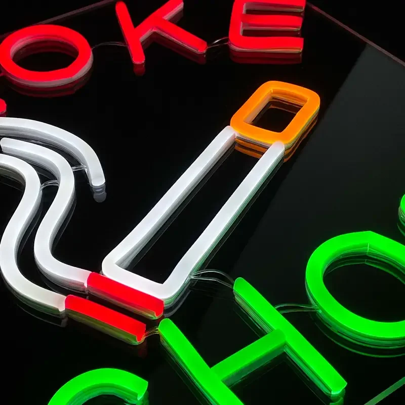 1pc LED Smoke Shop Neon Open Sign - Bright Storefront Decoration for Shop Window  Eye-Catching Business Open Sign for Smoke Shop