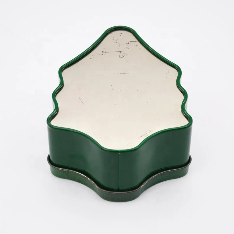 Роскошная металлическая жестяная коробка для конфет, металлическая Красивая жестяная упаковка, жестяная мини-коробка для рождественской елки, жестяные коробки для печенья