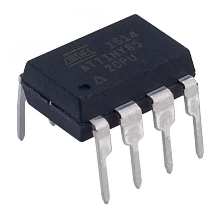  Микроконтроллер IC attiny 85 8-Bit 20MHz 8KB FLASH 8-PDIP