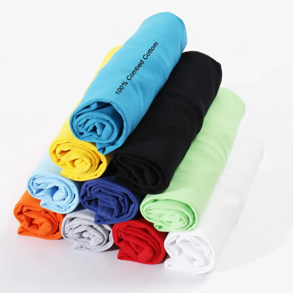 Men Plain Blank Tee Shirt Wholesale Custom Logo T shirt Wholesale