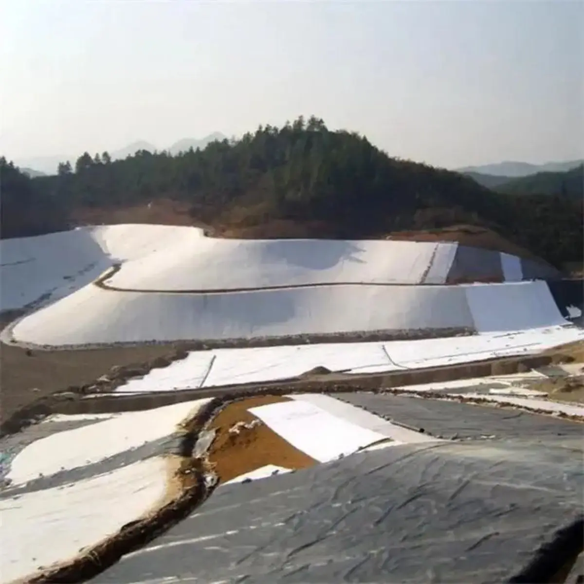 2.00 mm 100% Virgin Black  Hdpe Geomembrane Philippines for Landfill Project