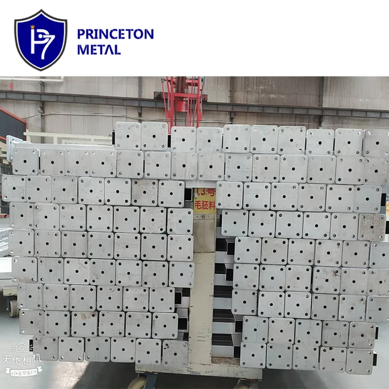 Factory price powder coated aluminum fence and gates post