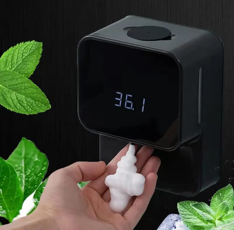 Body temperature sensing soap machine Wall - mounted automatic soap - sensing intelligent touch - free foam dispenser