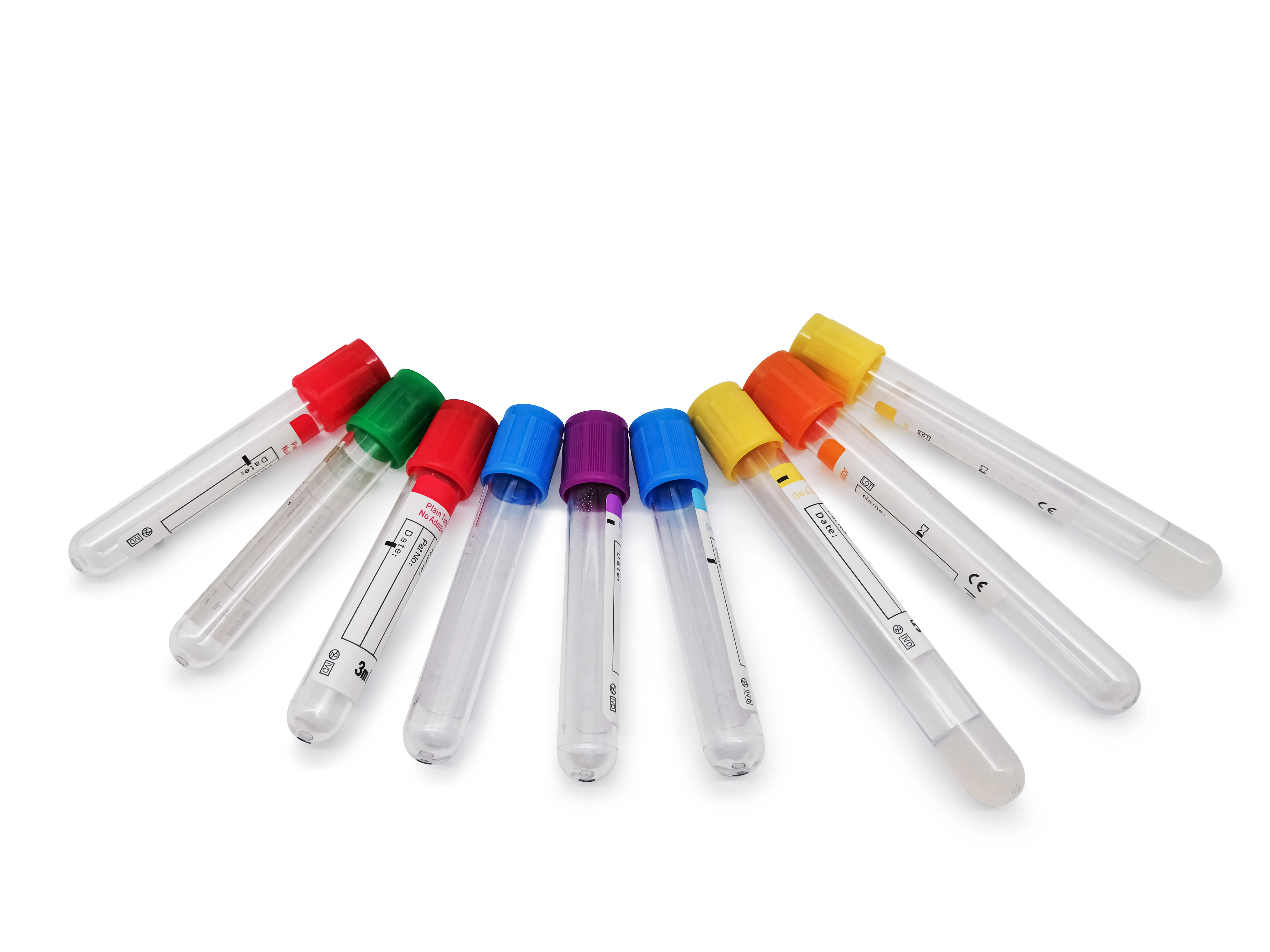 High Quality Yellow Red No Additive Vacuum Blood Collection Tube