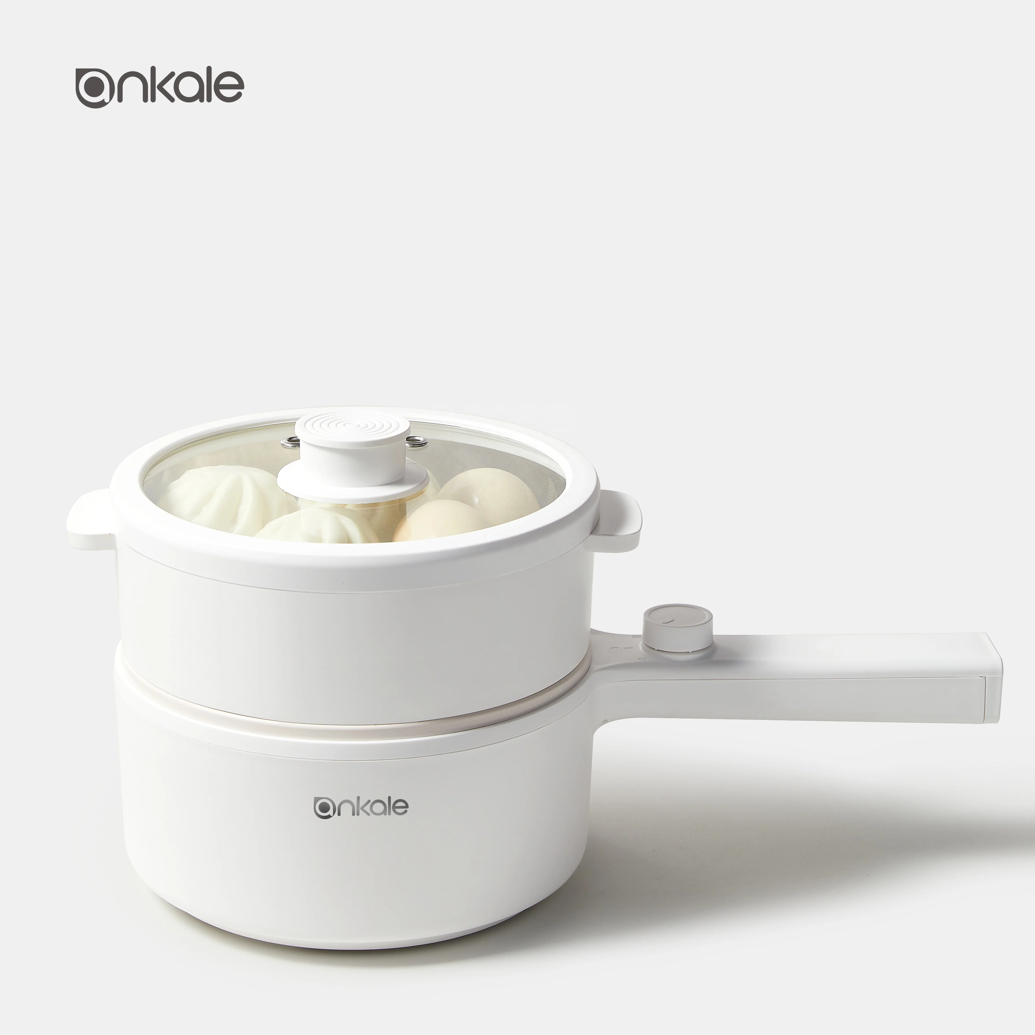 Электрическая сковорода с термостатом и шнуром питания по цене производителя маленькая Корейская многофункциональная