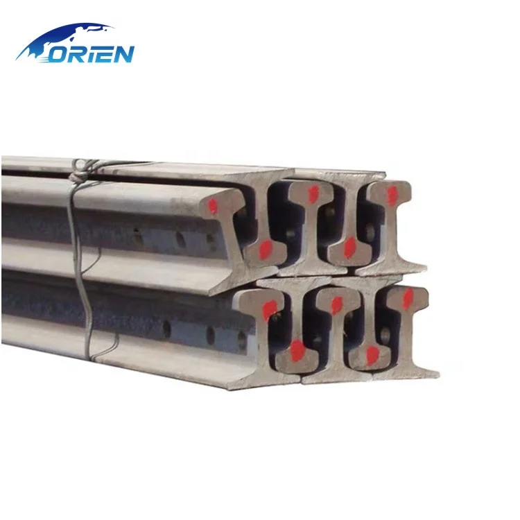 Steel Rail Zinc Coated Acceptable Good Quality Astm Standard 38/43/50/60 Kg/m 2ton Per Package Steel Rail
