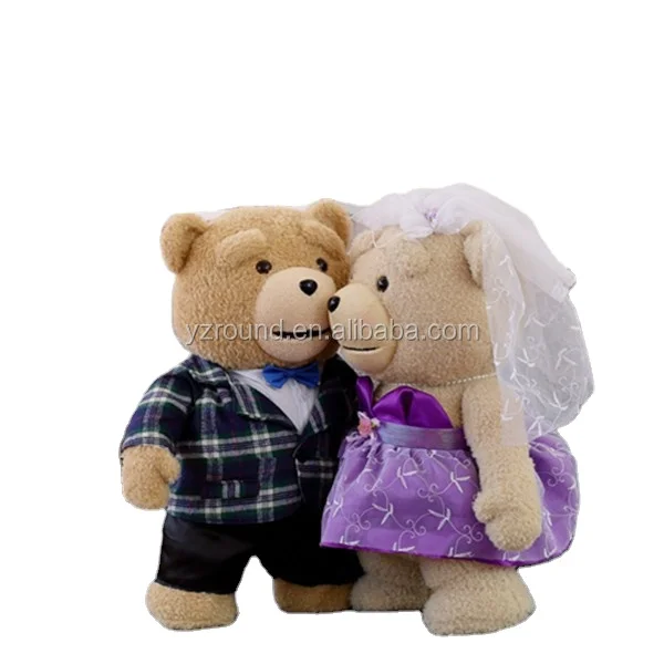 Ted I wanna marry you plush dressed cute kids lovely toy