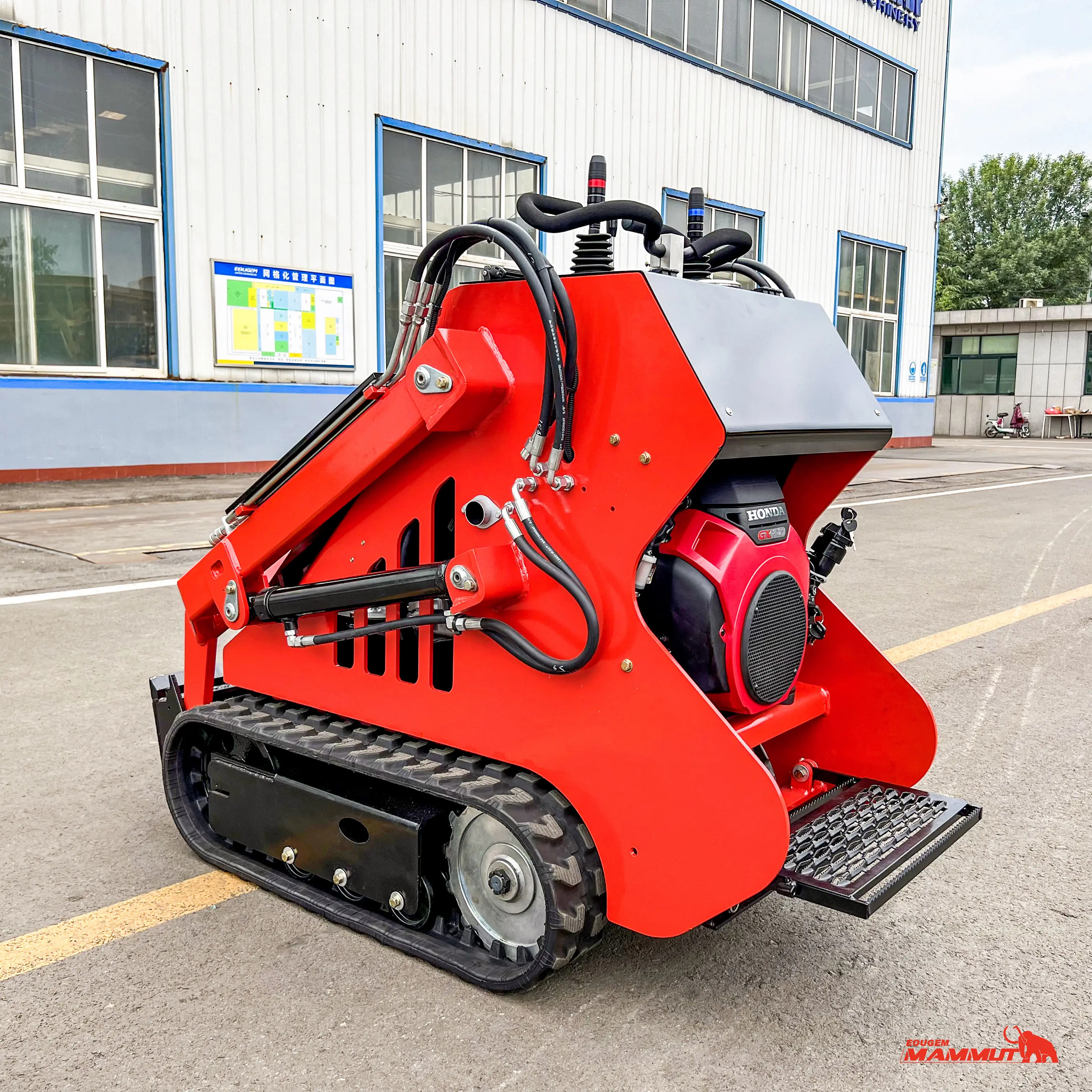 mammut Mini Skid Steer Loader KUBOTA Diesel Engine Small Crawler/Tracked/Wheeled Front Loaders With Bucket
