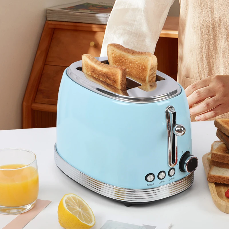 Digital mini smart electric 4 slices ovens grill machine touch screen electr conveyor toaster automatic sandwich bread maker