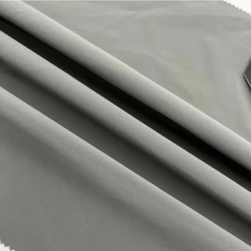 Высококачественный Зимний водонепроницаемый полиэстер нейлон смесь ткани пуховик для мужчин