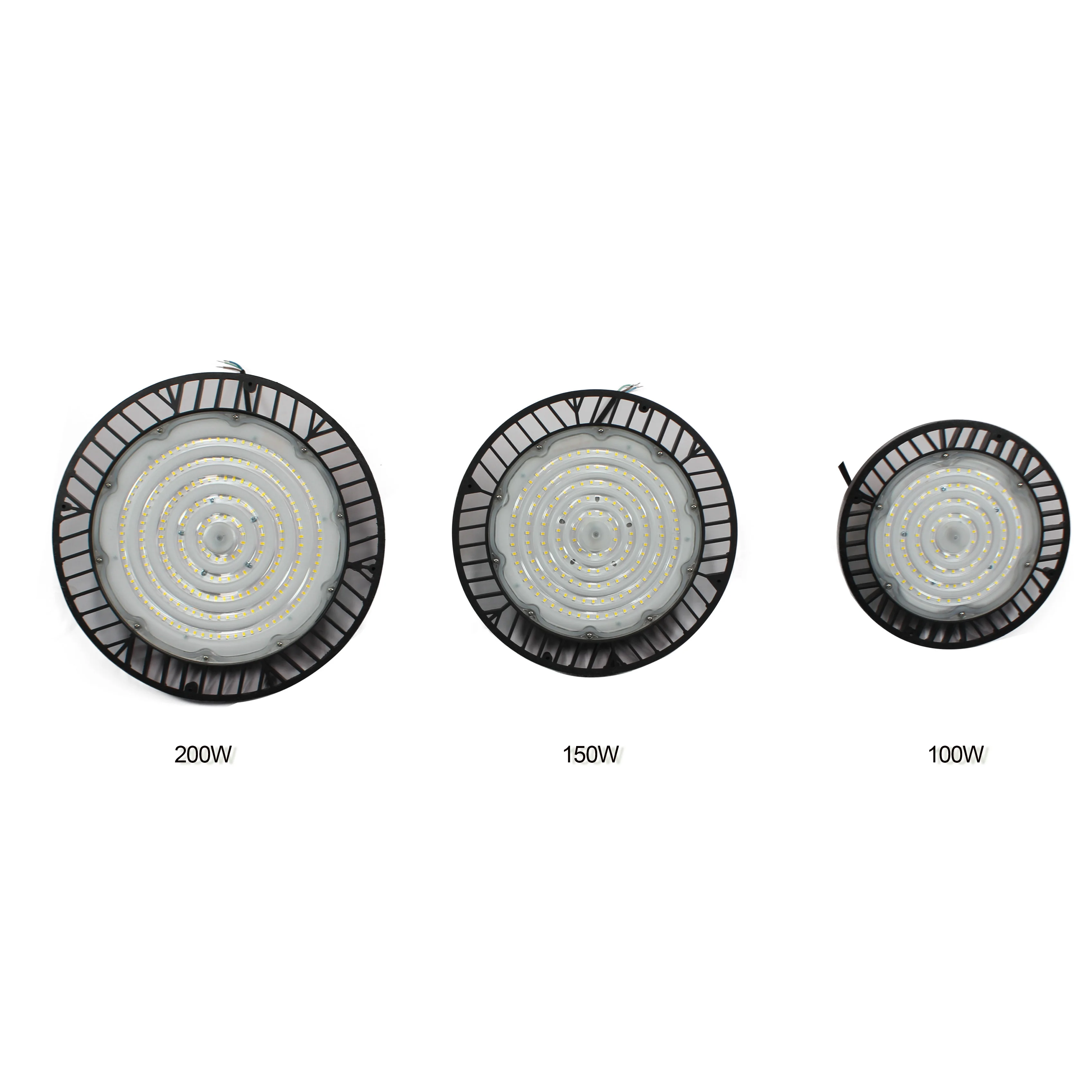 IP65 100W 150W 200W circular LED Industrial Workshop Warehouse Factory SMD LED Highbay Lighting