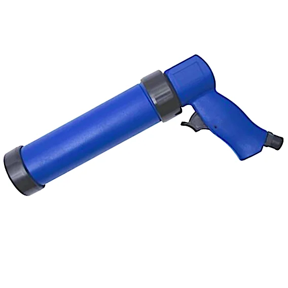 Пневматический пистолет для герметизации TY97310 принимает стандартный картридж 2 дюйма x 8-1/2 дюйма, прочный и легкий дизайн