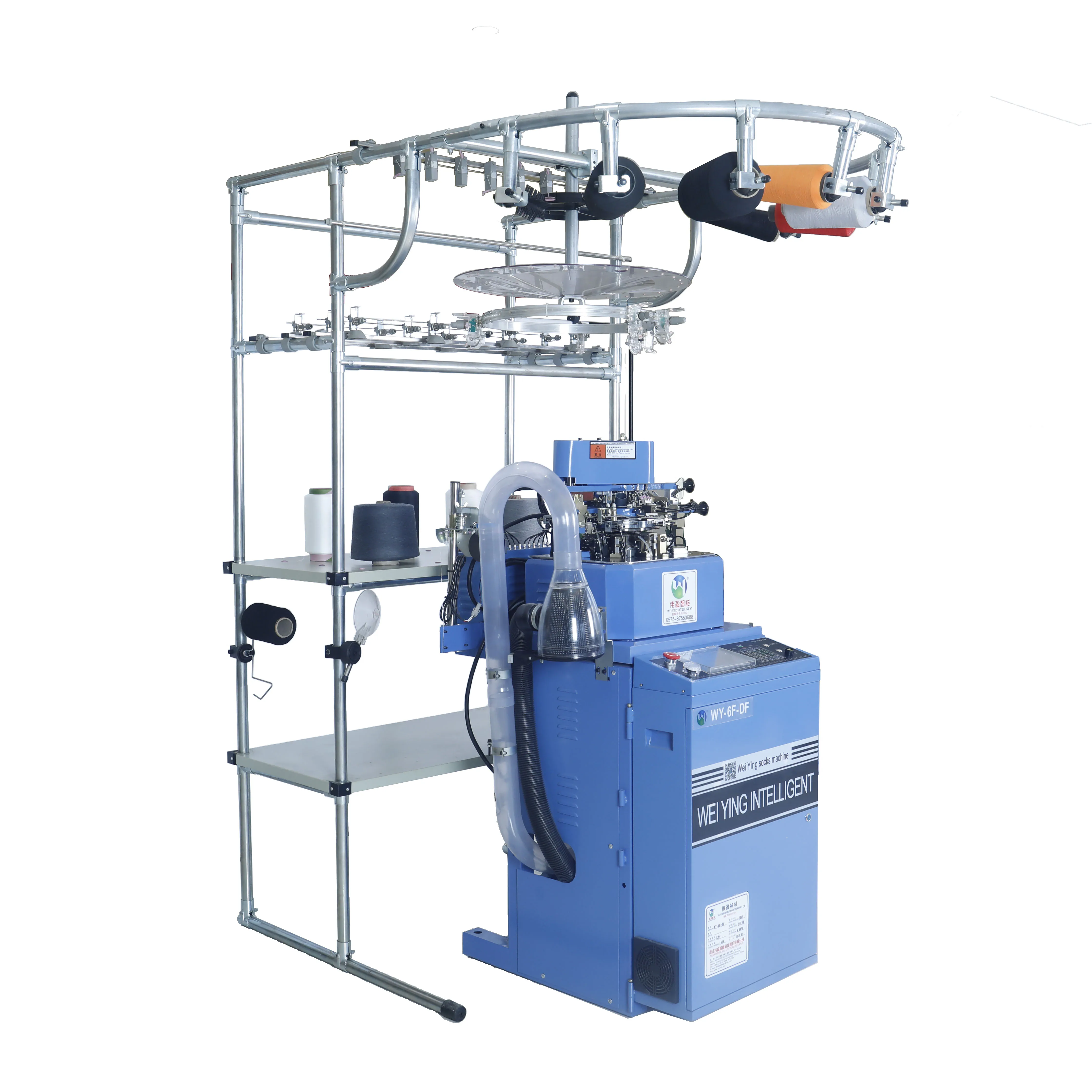 2feeder computerized  socks knitting machine