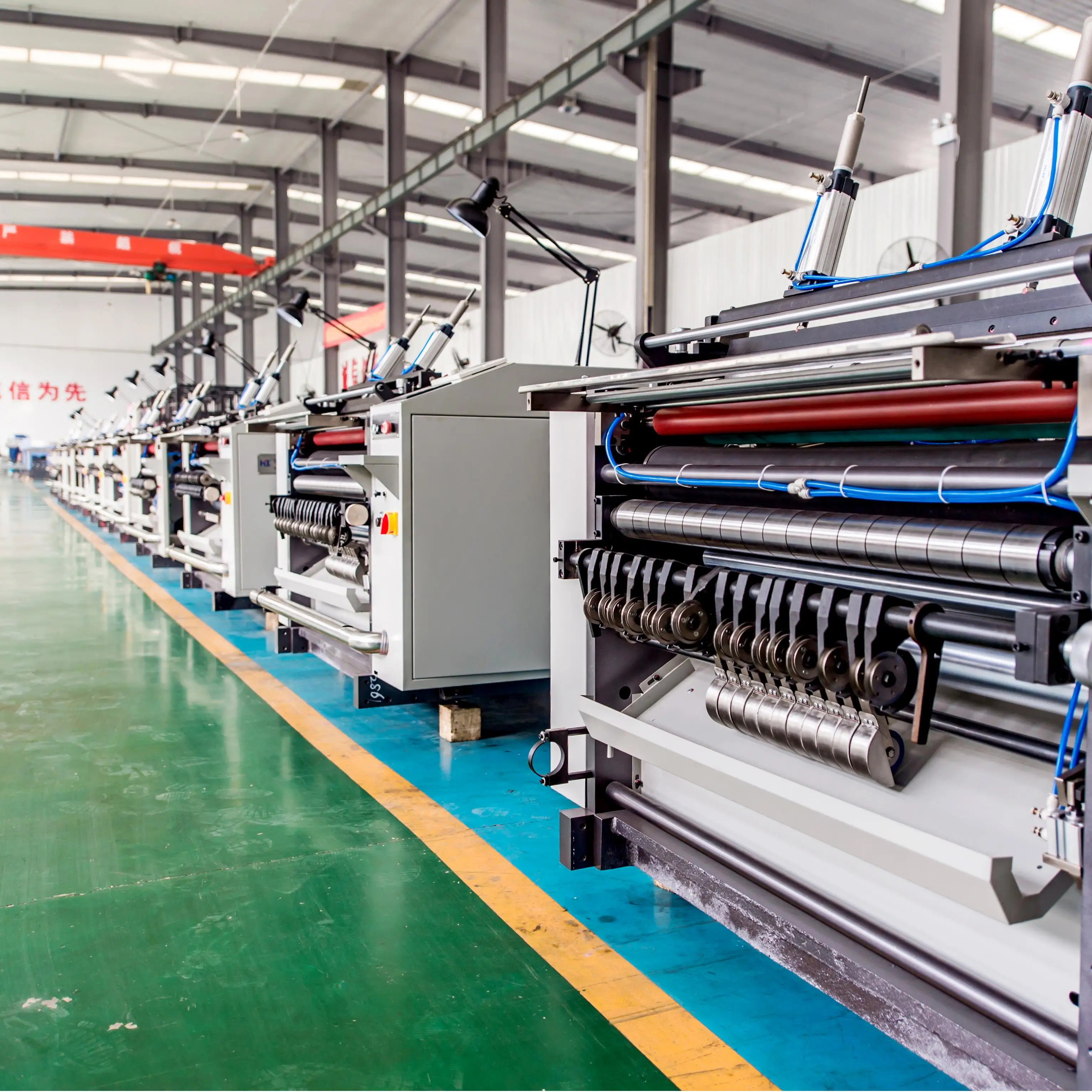 Thermal Paper Rolls Cutting Machine Automark Touch Panel High-End Heavy Duty Slitting Machine