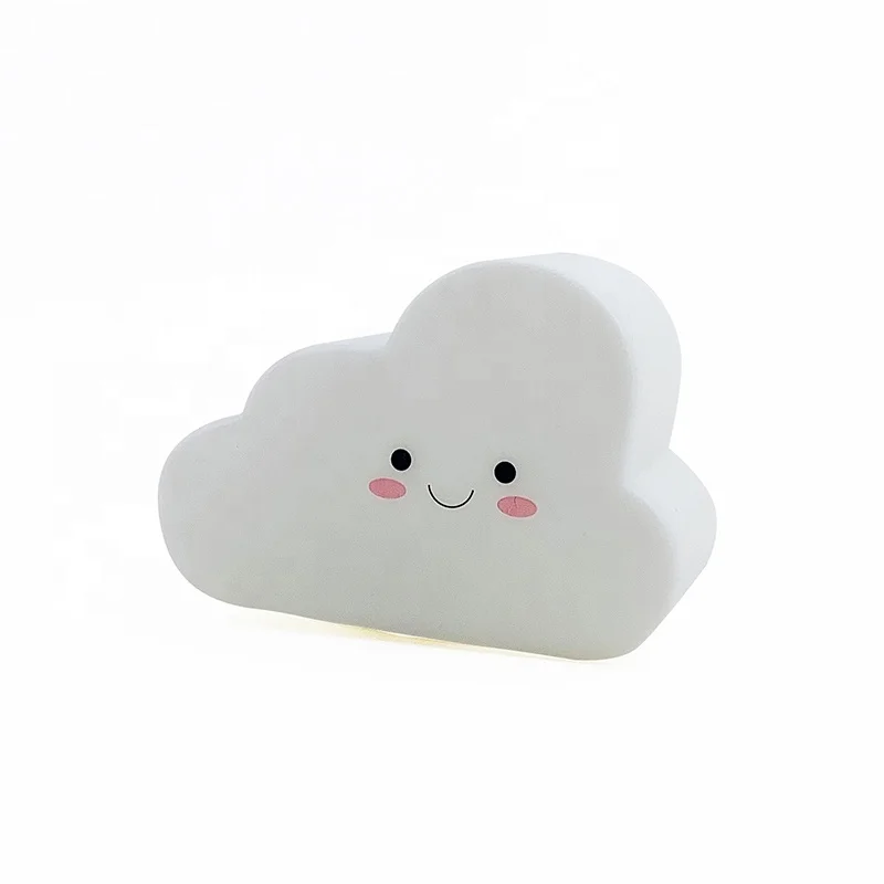 Cloud Shape Remote Control Colorful Soothing LED Sleeping Night Light Table Lamp For Kids Baby Room bedside Decor