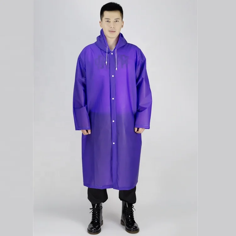 rain wear motorcycle stock plastic reusable drawstring button front