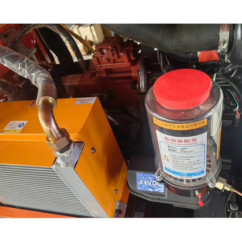 Small Concrete Mixer with Pump Machine Mini Concrete Pump