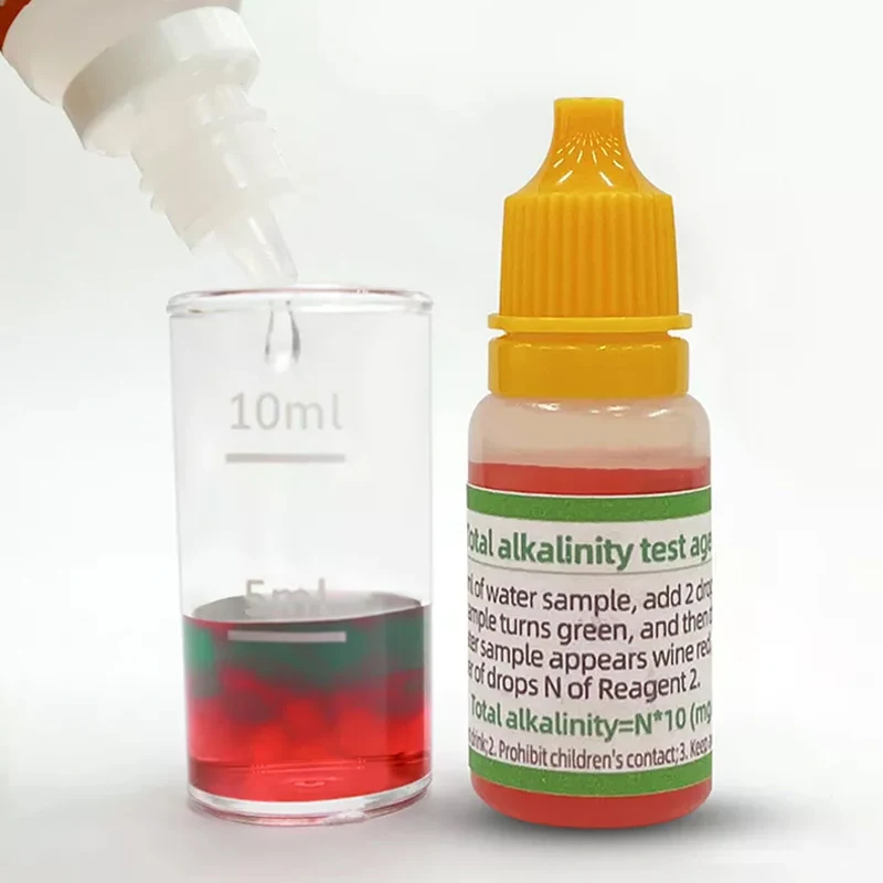 Total Alkalinity Detection Kit Aquaculture Alkalinity Rapid Analysis Kit Fish tank water quality testing agent
