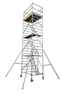New design mobile aluminium tubu Flexible Wheel Scaffold Aluminium Layher Mobile Tower
