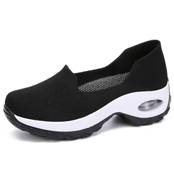 Light Sneakers Women Running Shoes Breathable Mesh Slip-On Shoes Woman Sports Shoes Zapatillas Mujer Sneakers Women