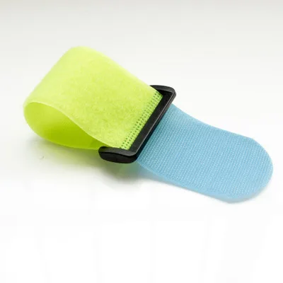 16 мм * 120 мм регулируемый цветной 100% нейлоновый ремешок с пластиковой железной пряжкой для уборки повседневных предметов