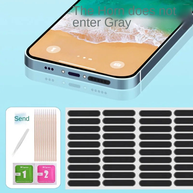 Mobile Phone Dustproof Net Stickers Speaker Mesh Anti Dust Adhesive Sticker for Phone Speaker