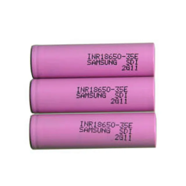 for Samsung 18650 battery 3500mah  18650 Rechargeable SDI 3500mAh SAM-INR18650 35E 3.7V
