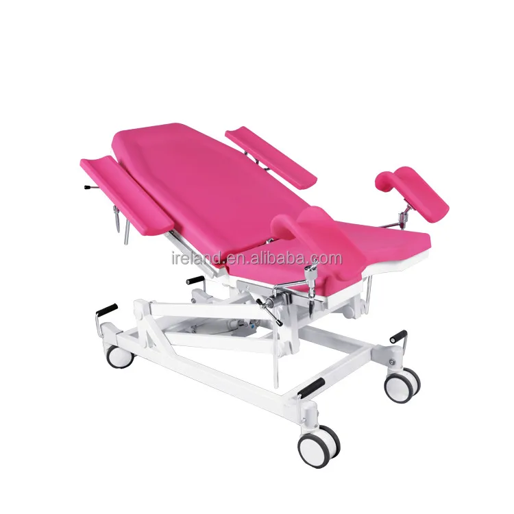 Good Price Clinic Use Medical Exam Chairs Gynecologist Pink Examination Table Examination Bed For Hospital Use