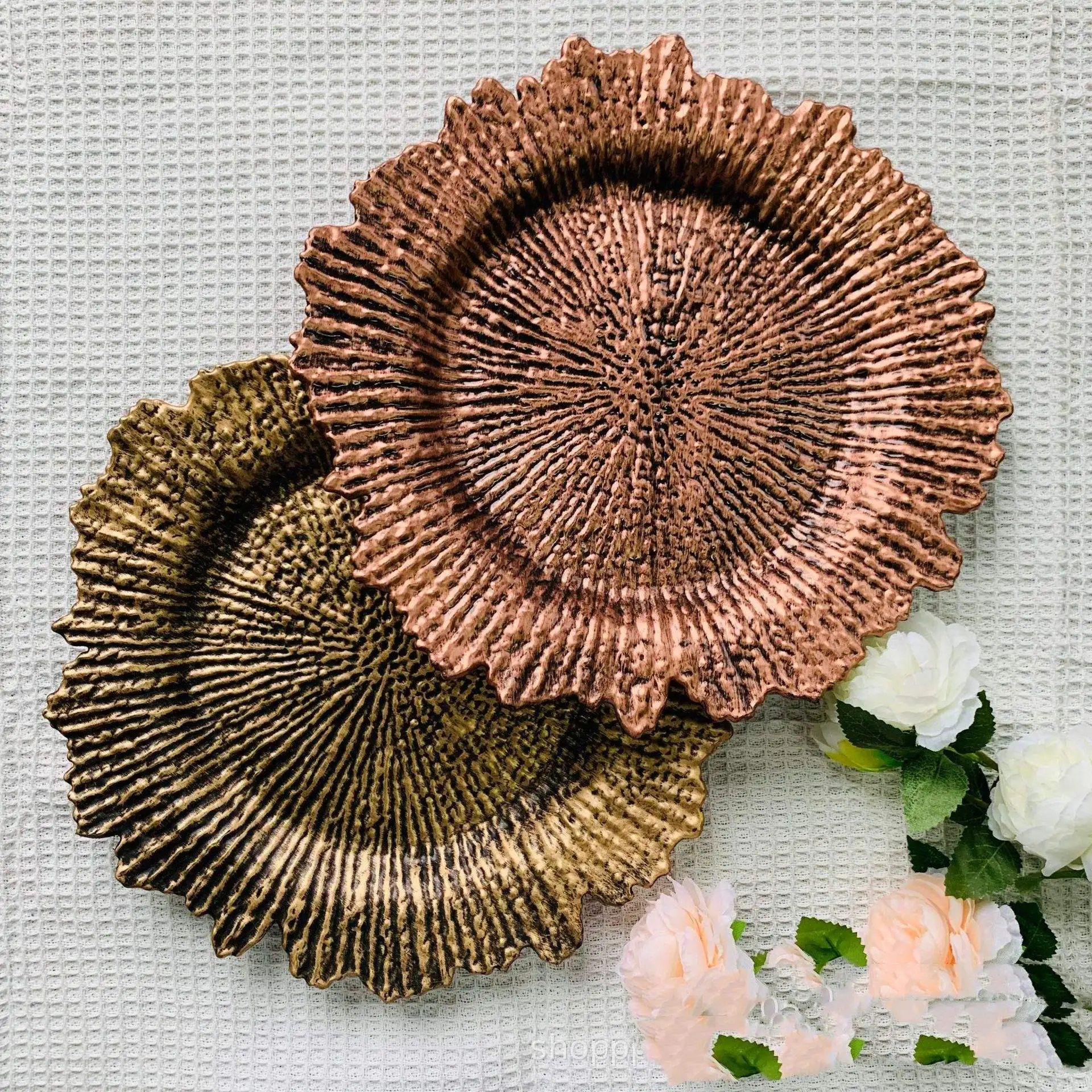 Luxury French Style Luxury Large Suspension Lights Bead Curtains Crystal Modern Indoor Pendant Wedding Event Lights