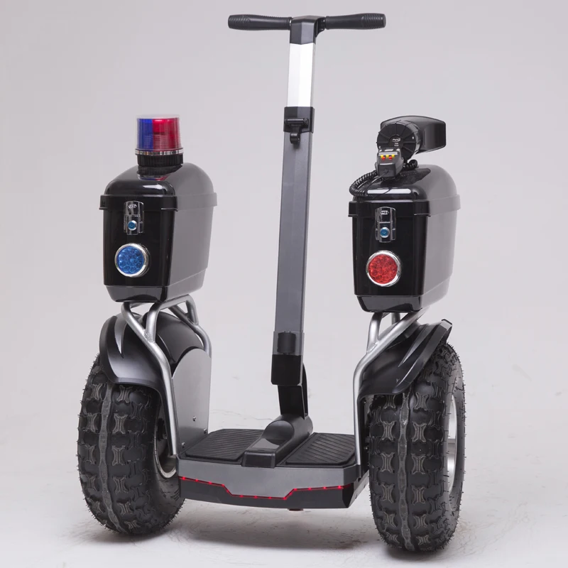 Patrol Vehicles Off Road 2400W Big Wheel Security Use 2 Wheel Electric Self Balancing Guard Scooter