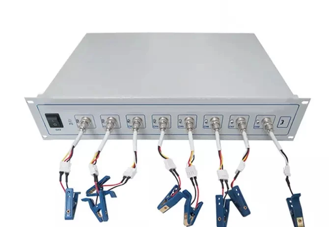 Lithium Ion Battery 8 Channel Charging Discharging Tester For Prismatic Battery Cycle Testing